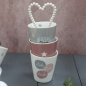 Preview: Mug Lebe Liebe Lache rose